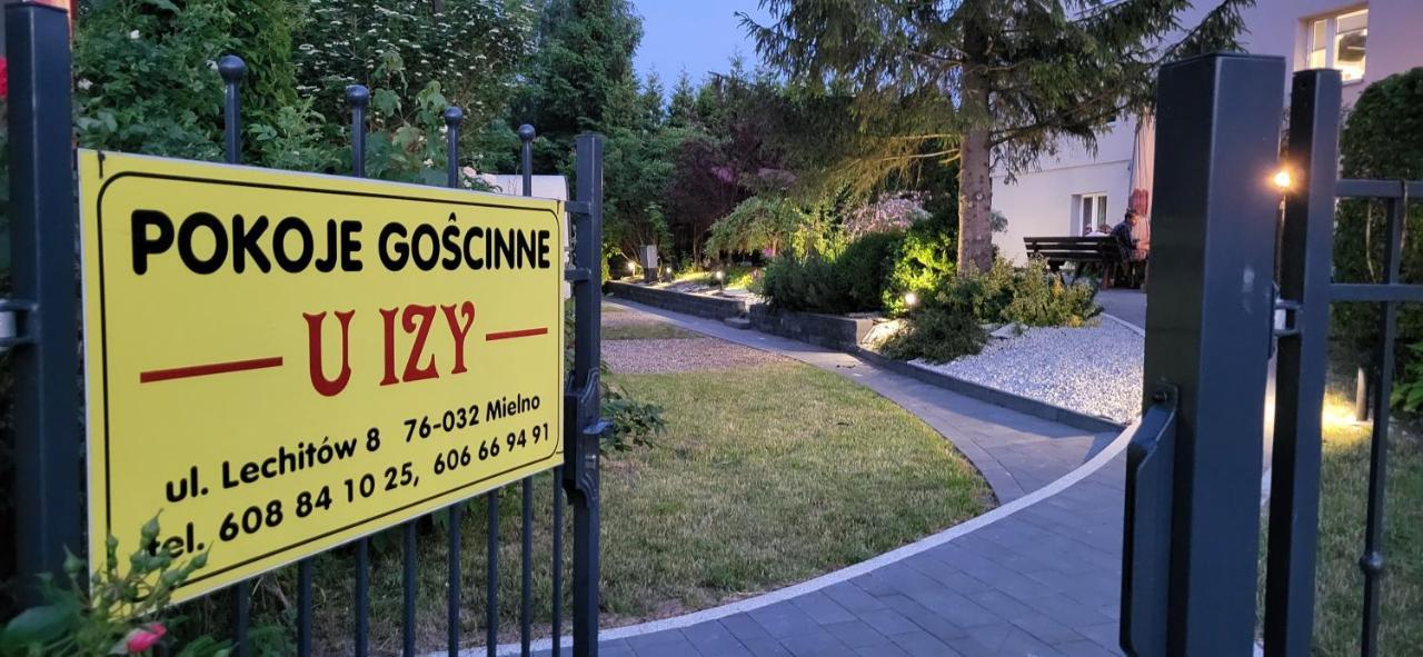 "U Izy" Pokoje Goscinne I Przyczepy Campingowe Мельно Экстерьер фото