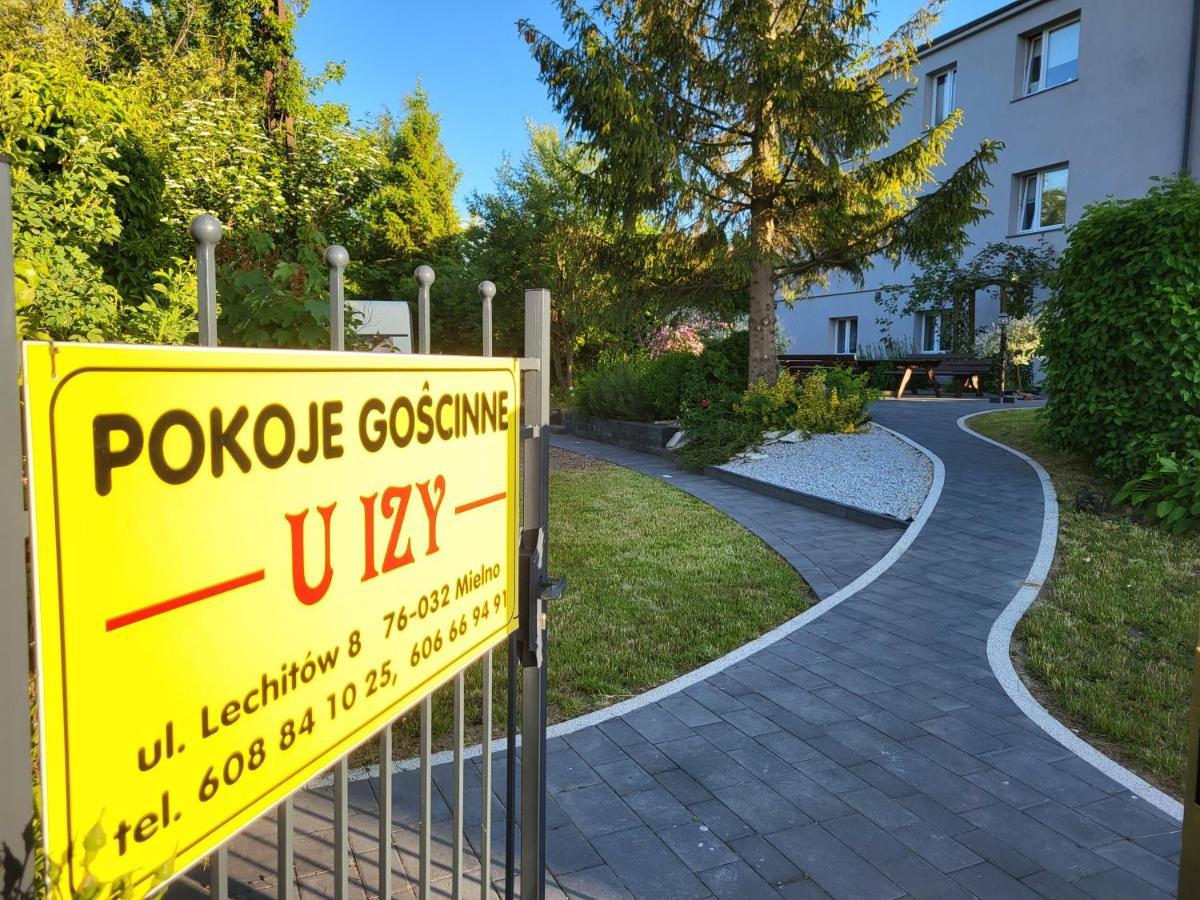 "U Izy" Pokoje Goscinne I Przyczepy Campingowe Мельно Экстерьер фото